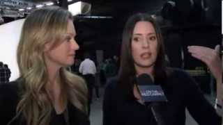 Paget Brewster and AJ Cook interview for On The Red Carpet [upl. by Sung]