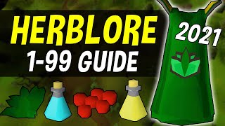 A Complete 199 Herblore Guide for Oldschool Runescape in 2021 OSRS [upl. by Cathrin]