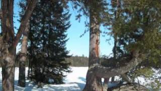 Winter Camping Angleworm Lake BWCAW [upl. by Snej]