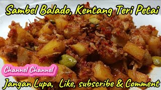 Sambel Balado Kentang Teri Petai [upl. by Ardied]