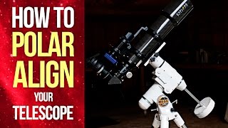 How to Polar Align Your Telescope Mount  EQ Polar Alignment [upl. by Aihsad865]