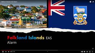 Falkland Islands EAS Alarm [upl. by Aiuqal]