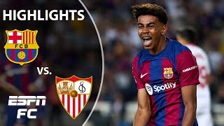 Barcelona vs Sevilla  LALIGA Highlights  ESPN FC [upl. by Oys153]