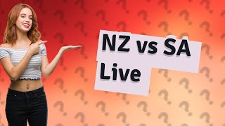 Where can I see NZ vs SA [upl. by Hammer]