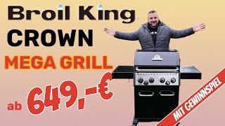 Broil King Crown Einsteigergrill ab 649€ im Test  Klaus grillt [upl. by Whitman]