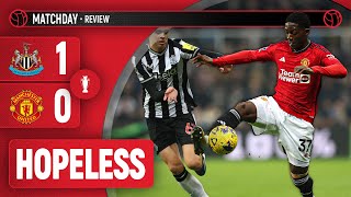 Surrendered  Newcastle 10 Manchester United  Match Review [upl. by Alejoa]