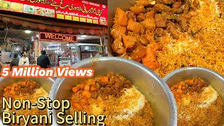 Karachi Zam Zam Biryani  Commercial Chicken Biryani Recipe  NonStop Biryani Selling [upl. by Mixie]