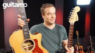 Play A Song On Your First Day  First Beginner Guitar Lesson [upl. by Airdnek]