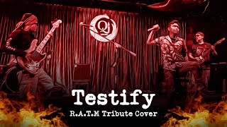 Township Rebellion ID  Testify  RATM Tribute Cover  at Qi Lounge Jakarta [upl. by Llemij]