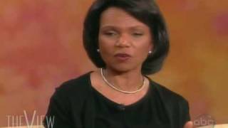 The View 01 29 09 Condoleezza Rice P2 [upl. by Aerdnahc319]