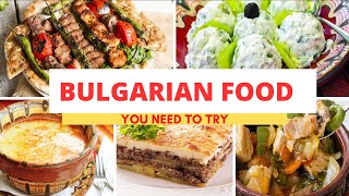 Top Traditional Bulgarian Food  Bulgarian Cuisine [upl. by Oicnedurp685]