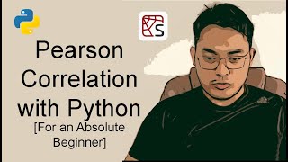 Easy way to do Pearson correlational analysis using Python for an absolute beginner [upl. by Anaitsirhc]