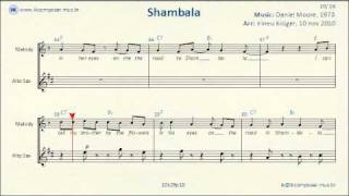 Shambala  SAX Alto [upl. by Andert742]