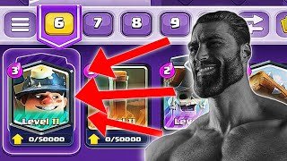 MINER wall Breaker Deck in Clash Royale Be Like 🤨 [upl. by Irot442]