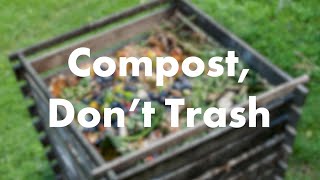 Compost to Reduce Food Waste [upl. by Mandell579]