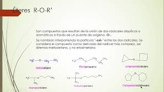 Nomenclatura de éteres [upl. by Lauraine]