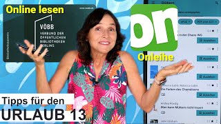 Online Bibliothek nutzen und Bücher mit App Onleihe lesen Meine Urlaubstipps mit dem Smartphone 13 [upl. by Ion]