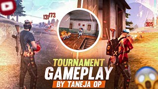 TOURNAMENT GAMEPLAY OF FREEFIRE WEEKLY SCRIMS  TANEJA OP [upl. by Auhsej]