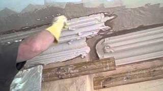 Running Cornice InSitu Tutorial Plastering [upl. by Ronda]