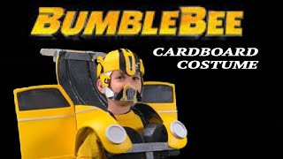 Bumblebee Movie Costume made of Cardboard [upl. by Anilecram351]