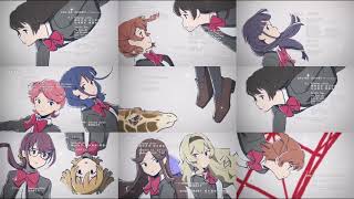 Shoujo☆Kageki Revue Starlight All Endings Comparison [upl. by Naejeillib]