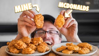 Making McDonalds Chicken McNuggets At Home  But Better [upl. by Enelia]