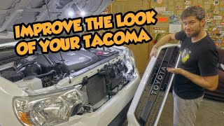 TRD Pro Grille Install  20122015 Tacoma [upl. by Yema240]