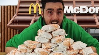 10 McDonalds cheeseburgers 10 MINUTES [upl. by Wainwright]