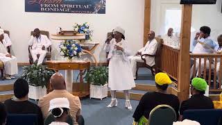 North Carolina Annual Convention 2024  Missionary Evans addresses to congregation [upl. by Allan]