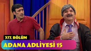 Adana Adliyesi 15  377 Bölüm Güldür Güldür Show [upl. by Krik466]