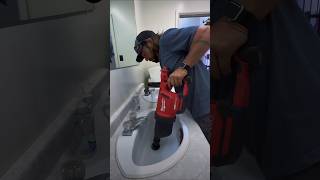 Amazing wash basin clog removal Machine shorts viralvideo machine [upl. by Yentruoc710]