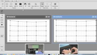 Step by step how to set up a 1x2 curved screen using Christie Twist 2 [upl. by Asennav]