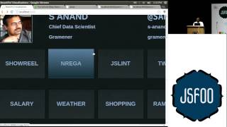 Anand S  Beautiful visualizations with d3js [upl. by Hajar]