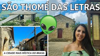 TUDO SOBRE SÃO THOMÉ DAS LETRAS a cidade MAIS MISTERIOSA do Brasil Cachoeiras lendas ETs e mais [upl. by Hagile]