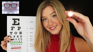 ASMR Eye Exam with Light Test [upl. by Mariko]