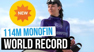 NEW DEEPEST WOMAN Alenka Artnik sets WORLD RECORD 114m CWT [upl. by Nosnor]