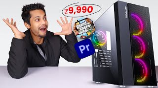 I Build Worlds Cheapest Best PC in ₹10000⚡For Gaming Editing Student Office Work [upl. by Legnaleugim]