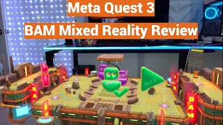 Meta Quest 3 BAM Mixed Reality Gameplay  Review  Peek Into The Future Of Local Multiplayer [upl. by Lareena894]