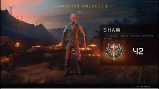 CoD BO4 Blackout  Unlocking Shaw [upl. by Garret]