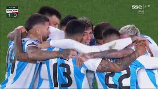 Argentina vs chile today match highlights  Argentina vs chile  live football match today [upl. by Selrac]