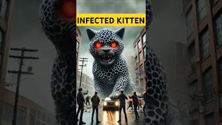 Poor Kitten infected with New Virus story cutecat catstory aicat catstory shorts usa catlover [upl. by Annhoj]