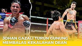 Johan Gazali ingin membalas Kekalahan Dean Hamsah Berlaga di Byon Combat 5 [upl. by Hoxie72]