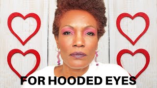 MAKEUP EYESHADOW LOOK FOR HOODED EYES [upl. by Halilak]