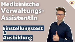 Medizinische VerwaltungsassistentIn Ausbildung  Einstellungstest meistern mit Plakos [upl. by Nosredneh]