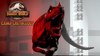 Escaping the Ceratosaurus With Baby Dinosaurs  JURASSIC WORLD CAMP CRETACEOUS  Netflix [upl. by Annoed162]