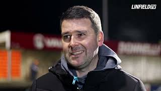 INTERVIEW  David Healy Postmatch vs Dungannon Swifts  16012024 [upl. by Ytsur]