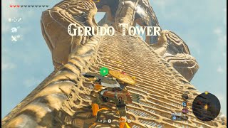 Gerudo Tower  How to Climb  Zelda BOTW [upl. by Oicul]