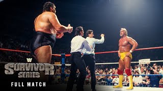 FULL MATCH Team Hogan vs Team Andre Survivor Series 1987 [upl. by Jemma441]