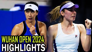 Xinyu Wang vs Ekaterina Alexandrova QF Highlights  Wuhan 2024 [upl. by Eceined]