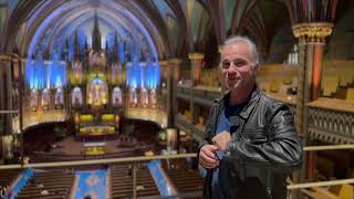 Plongez dans la féérie de Noël avec Bruno Pelletier à la Basilique NotreDame de Montréal [upl. by Zurc]